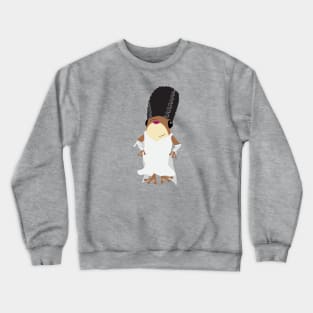 Bride of Frankenstein frog - frog in a Halloween costume Crewneck Sweatshirt